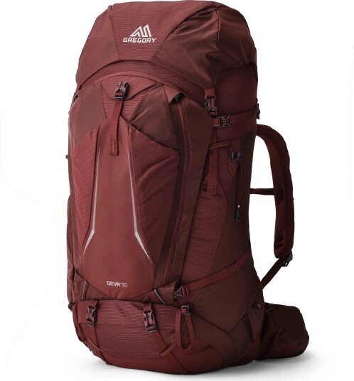Dame Trekkingsekk Gregory Deva 70 - Garnet Red, Str. M