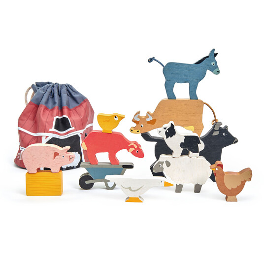 Tender Leaf Stacking Farmyard Animals TL8480 Tender Leaf Stacking Farmyard Animals TL8480
