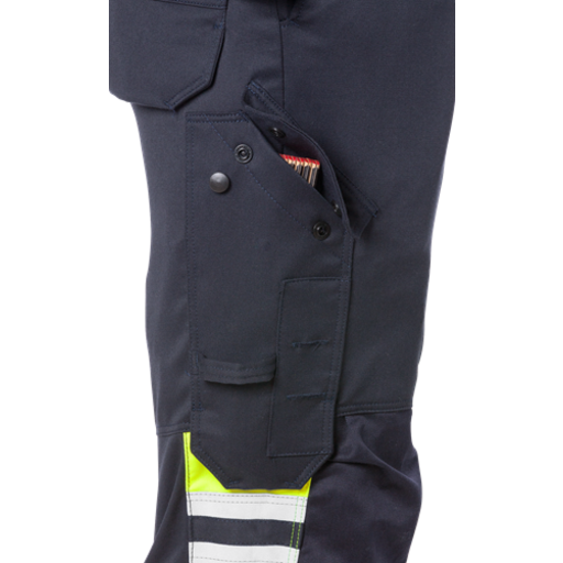 Fristads Byxa Stretch Flamestat 2162 Athf Klass 1 Varselgul/marinblå C154