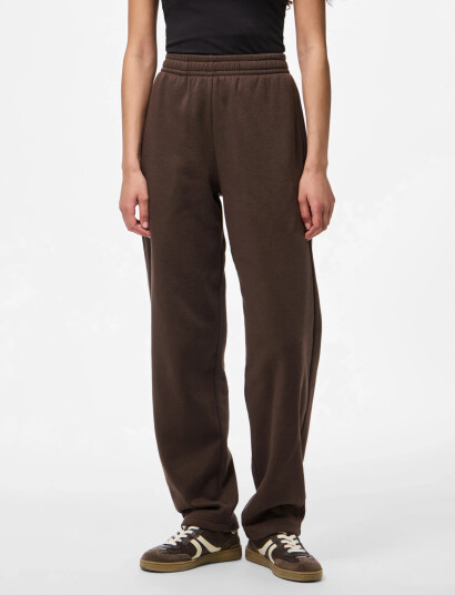 Pieces Pcchilli Hw Straight Sweat Pants Noos Bc Brown S Pieces Pcchilli Hw Straight Sweat Pants Noos Bc Brown S