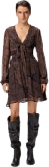 Pinko Dame Kjoler Brun L,