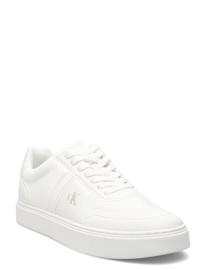 Calvin Klein Classic Cups Laceup Knit White 40