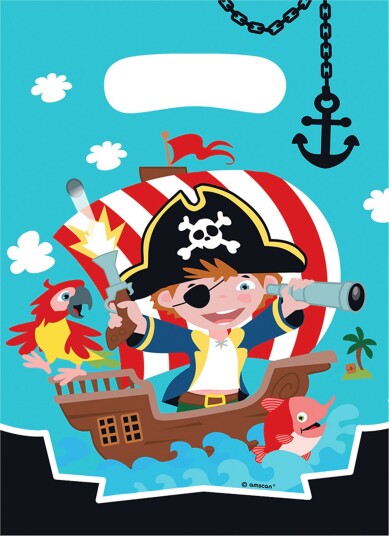Riethmüller Godteposer Pirat Jolly Roger 8-pakning 9902125