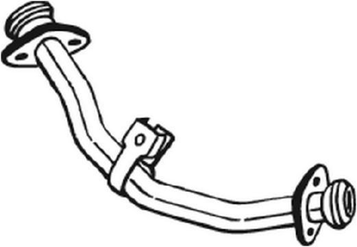 Eksosrør BOSAL 787-765 Eksosrør BOSAL 787-765