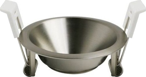 Spl Deep Deco innfellingsspot ring Mattsort krom aluminium uten lyskilde Spl Deep Deco innfellingsspot ring Mattsort krom aluminium uten lyskilde