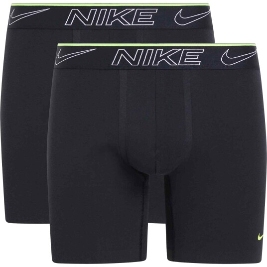 Nike Dri FIT 2 Pack Underbukser Herre Svart XL