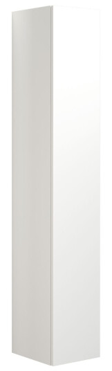 Dansani Inzo Urban Glatt Høyskap Slim 1 dør Hvit Matt / 30cm Versjon B Høyre Hengslet