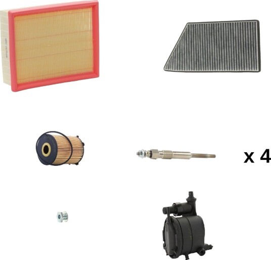 Servicepakke RIDEX 4682P12050