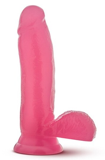 Glow Dicks The Rave Pink 17 cm