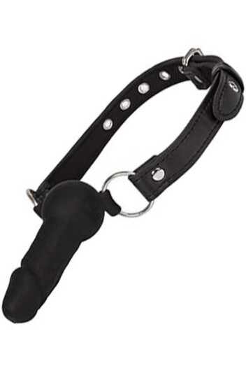 Diabolique Black Gag With Dildo Diabolique Black Gag With Dildo