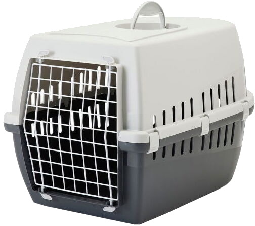 Savic Trotter 3 Transportbur for Katt Grå/Antrasitt 60.5x40.5x39 cm