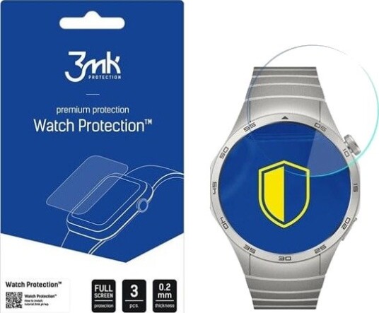 3mk Hybrid Glass Watch Protection FlexibleGlass for Huawei Watch GT 4 46mm