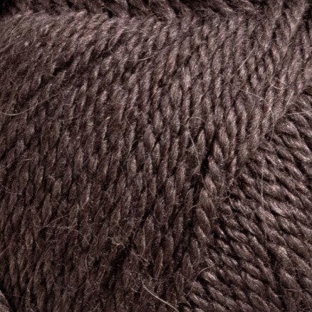 Järbo Alpaca Silk Garn 513 Brun Grankogle