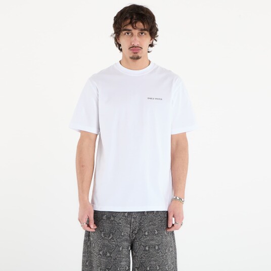 Daily Paper Snake Shield Ss Tee White S Daily Paper Snake Shield Ss Tee White S