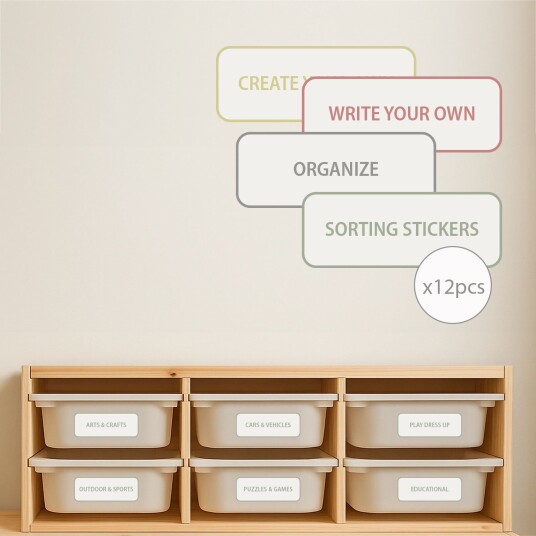Namly Design Klistremerke Organisasjonsetiketter STICKER23486PERSONAL