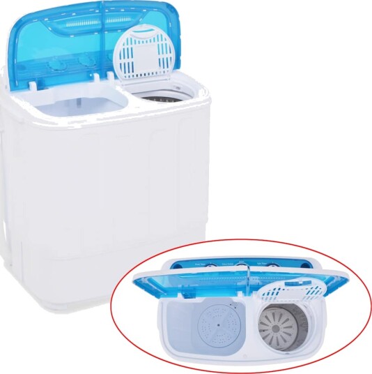 vidaXL Minivaskemaskin tvillingkar 5,6 kg vidaXL Minivaskemaskin tvillingkar 5,6 kg