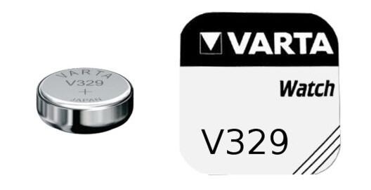 Varta V329 Engangsbatteri 1,55 V Knappcellebatteri 37 mAh Varta V329 Engangsbatteri 1,55 V Knappcellebatteri 37 mAh