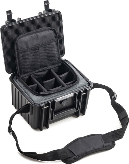 B&W International Outdoor Flightcase Type 2000 kamerakoffert svart B&W International Outdoor Flightcase Type 2000 kamerakoffert svart