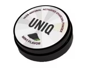 Uniq 100% organisk tannbleking Tannkrem med aktivt kull 30 g