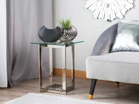 Crystal Avlastningsbord 40 cm - Sølv