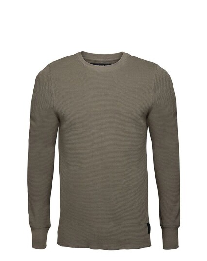 WRENCHMONKEES Waffle Tee Grønn, Oliven