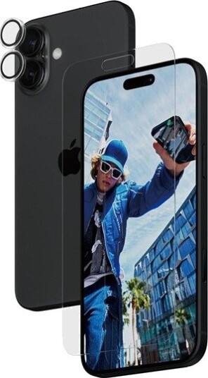 PanzerGlass 2-in-1 Bundle iPhone 16 Plus
