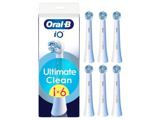 Tannbørste Braun Tannbørstehode Oral B Io Ultimate Clean 6 Stk.