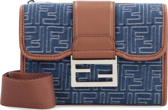 Fendi Herre Vesker Blå ONE SIZE,