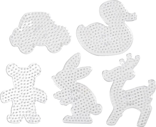 Perleplate Creativ Company Transparent Str 16x19,5 19x24 cm Jumbo 5 Stk/1 Pk Perleplate Creativ Company Transparent Str 16x19,5 19x24 cm Jumbo 5 Stk/1 Pk