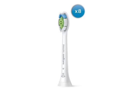 Philips Sonicare Optimal White Tannbørstehoder Hvit 8 stk. Philips Sonicare Optimal White Tannbørstehoder Hvit 8 stk.