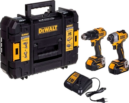 Dewalt 18V DCK2062M2T Akku Verktøysett med Batteri Dewalt 18V DCK2062M2T Akku Verktøysett med Batteri