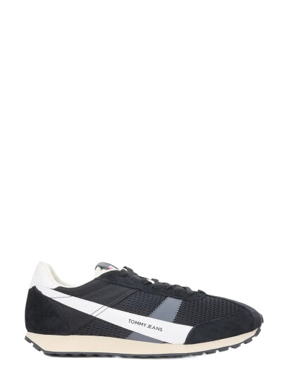 Tommy Jeans Retro Runner Archive Open Mesh Black 40 Tommy Jeans Retro Runner Archive Open Mesh Black 40
