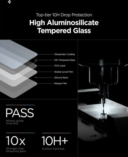 Spigen Glas.Tr EZ Fit Pro HD Privacy Skjermbeskytter 2-Pk for Samsung Galaxy S26 Spigen Glas.Tr EZ Fit Pro HD Privacy Skjermbeskytter 2-Pk for Samsung Galaxy S26
