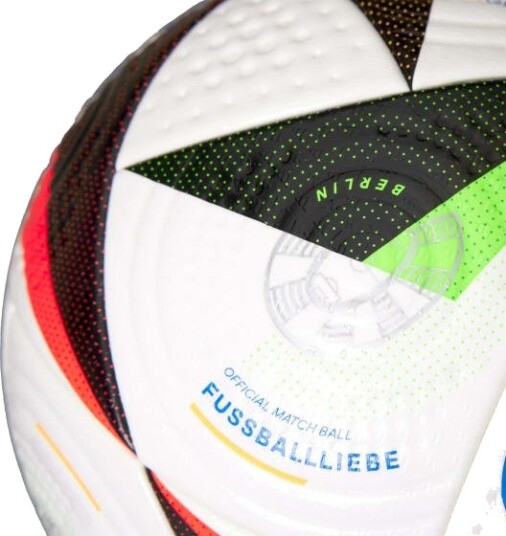 Adidas Fussballliebe Pro Ball White/Black/Glow Blue 5