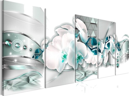 Bilde Orchises And Abstraction 225x90 Artgeist sp. z o. o.