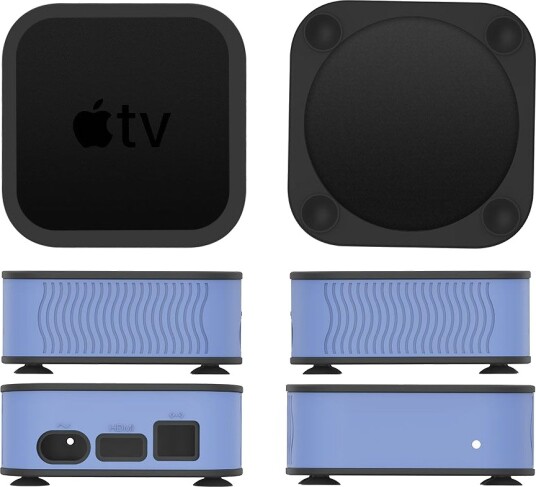 Trolsk Silikondeksel 360 (Apple TV 4K (2021)) Lyseblå