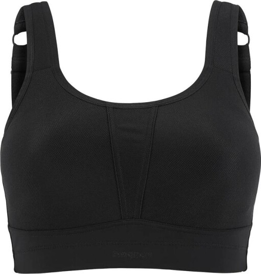Swegmark Women"s Movement Padded Sports Bra Black 90A Swegmark Women"s Movement Padded Sports Bra Black 90A
