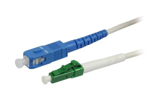 Synergy Fiberkabel Simplex SC/LC-APC 8° OS2 3m