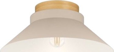 Eglo Moharras Taklampe E27 Sand/Natur Fsc