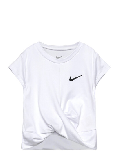 Nike Nt-Dri-Fit S/S Top White 98/104 Nike Nt-Dri-Fit S/S Top White 98/104