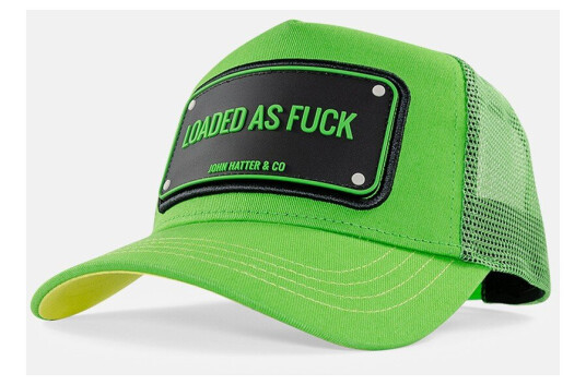 John Hatter Loaded As Fuck Green Onesize Capser John Hatter Loaded As Fuck Green Onesize Capser