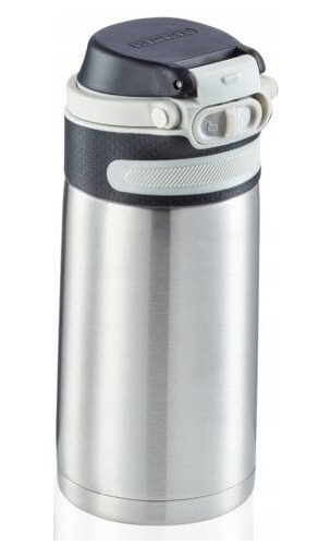 Leifheit 3244 Flip Termoskopp 350 Ml Sølv Leifheit 3244 Flip Termoskopp 350 Ml Sølv