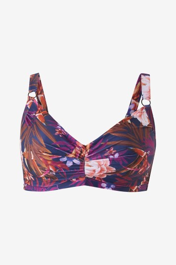 Zizzi - Bikini-BH sTania Bra Aop - Lilla