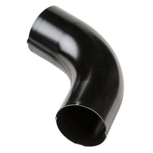 Isola Bend stål 75mm sort takrenne Isola Bend stål 75mm sort takrenne