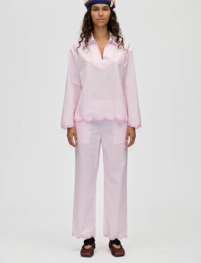STINE GOYA 2499 Light Cotton Long Sleeve Tuni Pink L STINE GOYA 2499 Light Cotton Long Sleeve Tuni Pink L