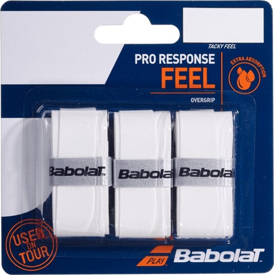 Babolat Pro Response X 3, Tennis greptape White Babolat Pro Response X 3, Tennis greptape White