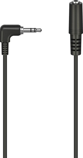 Hama 3.5mm til 2.5mm Stereo Lydadapter Svart