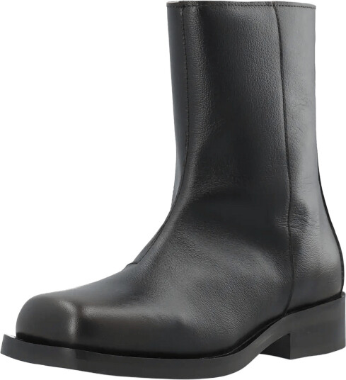 Bianco Biabetty Zip Boot Distressed Leather Brown 39