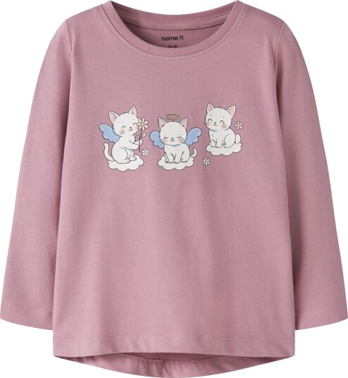 Name It Genser NmfVix Lilla/Katter Name It 3 år (98) Genser Rosa