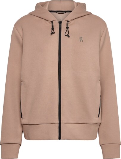 On Focus Tech Zip Hoodie DESERT S
